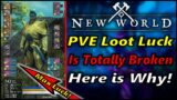 Loot Luck is Broken for PVE in New World 1.1 Here is Why on the Best Chest Run in New World