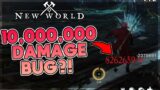 NEW WORLD | 10,000,000 DAMAGE TAKEN BUG ?! THE SIREN QUEEN!