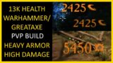 NEW WORLD: The STRONGEST PvP Great Axe/War hammer Build I have EVER PLAYED