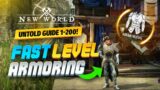New World 1 – 200 Armoring Guide ( Very Fast and Easy )