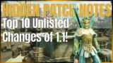 New World 1.1 Secret Patch Notes