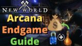 New World Arcana Endgame Guide! Make Big Money On Trading Post!