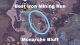 New World | Best Iron Mining Run | Monarchs Bluff