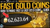 New World: FAST & EASY GOLD COIN FARM – How To Get Easy Gold Coins Guide – Fast Gold Coin Guide #1