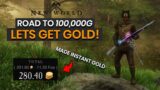 New World Gold Road To 100k Coins: Found A Good Buy Order & Made Instant Gold!