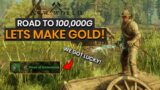 New World Gold Road To 100k Coins: Found Some Adderstone & Made Easy Gold!