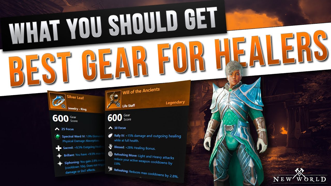 New World Healer Gear Guide: Armor, Lifestaffs, Perks and MORE! | New