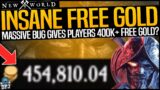 New World INSANE FREE GOLD COINS BUG – 400k+ FREE GOLD COINS To Players After Latest Patch Update