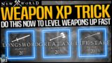 New World: INSANE WEAPON XP TRICK – DO THIS NOW – FAST WEAPON LEVELING GUIDE – Best Weapon XP Farms