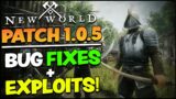 New World MMO 1.0.5 Patch Notes and News Update! Hatchet Bug Fixed! Resilient Perk Fixed & More!