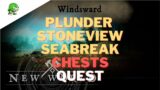 New World Plunder Stoneview Seabreak chests location