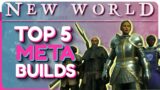 New World: TOP 5 OP BUILDS To Try Right Now (PvP & PvE)