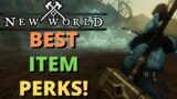New World Ultimate Perk Guide For All Gear!
