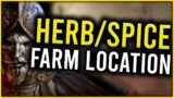 New World Where To Farm Herbs And Spices in First Light