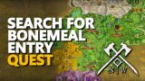 Search for Bonemeal entry New World