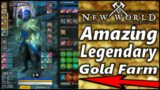 The Best Legendary Gold Farm in New World How to Make Money Fast in New World