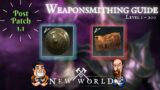 They Finally Fixed The Best XP Method! | Post 1.1 Into The Void | Weaponsmithing Guide | New World