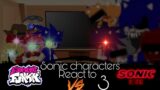 Sonic characters react to FNF Vs. Sonic.EXE 2.0 mod. (Gacha Club) (Part 3)