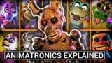 All Animatronics in Five Nights at Freddy's: Security Breach Explained