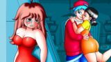 Bad Squid Game Doll and Good GirlFriend – Friday Night Funkin' Animation | Gacha Animations