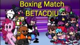 Boxing Match but every turn a different character is used – FNF Covers (1k subs special).