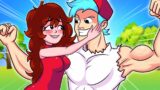 Boyfriend Muscle Love Girlfriend – Friday Night Funkin' Animation | GoroZina