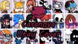 Casanova but Every Turn a Different Character Sings (FNF Casanova Everyone Sings It) – [UTAU Cover]