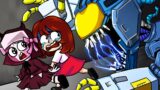Crazy Robot – Rescue Girlfrend Baby & Sarvente Baby – Friday Night Funkin' Animation | CrewBew