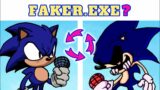 EXE FAKER + SONIC.EXE = FAKER.EXE ??? (Friday Night Funkin Speed Merge by Mr Swap)