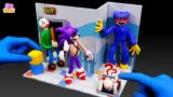 [FNF] MAKING ROOM ALL FNF Mods (Sonic.Exe, Baldi, Finn Pibby and Huggy Wuggy Phase 2) – FNF CLAY