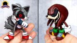 [FNF] Making Tails.exe & Knuckles.EXE Sculptures Timelapse [VS SONIC.EXE 2.0] – Friday Night Funkin'