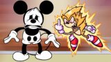 FNF Mickey Mouse VS Fleetway Sonic (Mickey Mouse meets Fleetway Super Sonic) FNF VS Fleetway Sonic