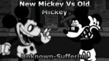 FNF | New Mickey Vs Old Mickey | Cover Unknown-Suffering | Wednesday Infidelity | Mods/Hard/Sunday|