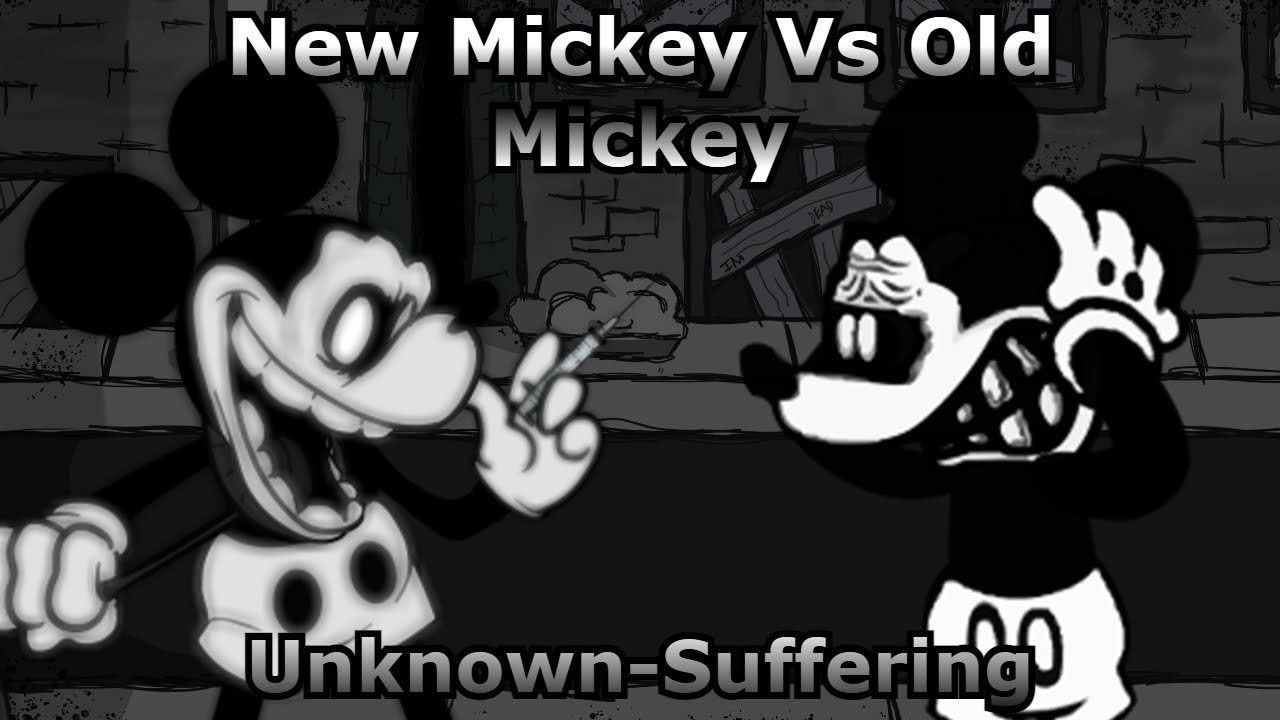 FNF | New Mickey Vs Old Mickey | Cover Unknown-Suffering | Wednesday ...