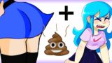 FNF SKY + POOP = ? | Friday Night Funkin Animation meme