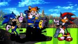 FNF Shadow Sonic VS Pibby Sonic & Pibby Tails – FNF VS Sonic Pibby