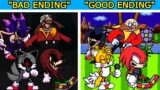 FNF | Triple Trouble BUT GOOD ENDING? | Tails/Eggman/Knuckles/Sonic.exe|