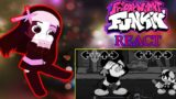 FNF react to VS Mickey Mouse – Wednesday's Infidelity FULL Week + Cutscenes (FNF Mod) Horror