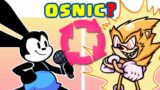 Fleetway Super Sonic + Oswald = Osnic??? (FNF Swapping Drawing Speedpaint)