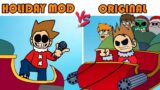 FnF Tom Demolition But with Eddsworld Zanta Claws Animation | FnF Mod x Original Comparison