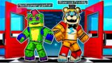 Freddy Protects Gregory from GLAMROCKS in Minecraft Five Nights at Freddy’s FNAF
