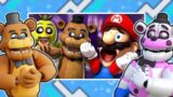 Freddy and Funtime Freddy REACT to SMG4: Mario Plays Five Nights At Freddy's