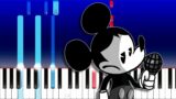 Friday Night Funkin – Dejection – VS Mickey Mouse Wednesday's Infidelity (Piano Tutorial)