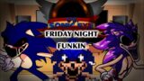 Friday Night Funkin React To Sonic.exe 2.0 || GCRV
