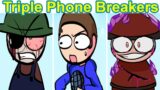 Friday Night Funkin – Triple Phone Breakers (Dave and Bambi) (FNF MOD/HARD)