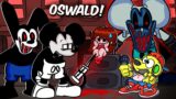 Friday Night Funkin but CURSED OSWALD & Mickey Mouse TAKE OVER… FNF Mods 115