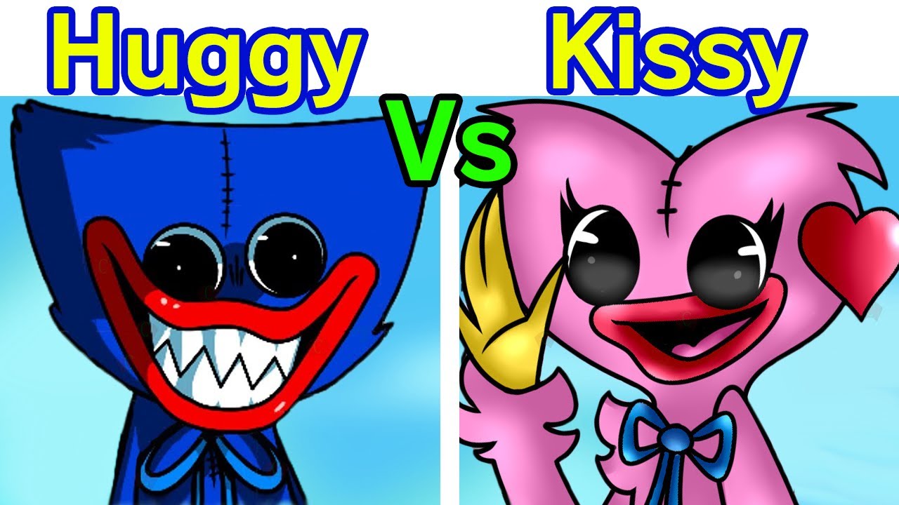 huggy wuggy and kissy missy plush