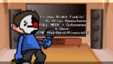 Friday Night Funkin' Mod Characters Reacts / VS Aflac Remastered FULL WEEK + Cutscenes & Dave FNF