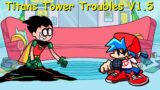 Friday Night Funkin': Titans Tower Troubles (VS Pibby Robin V1.5) [FNF Mod/HARD]