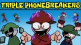 Friday Night Funkin' Triple Phonebreakers | VS Dave and Bambi (FNF Mod/Horror)